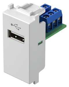 UTIČNICA USB TIP A BIJELA 1M