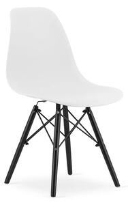 Stolica Oslo - White on black - 1 komad