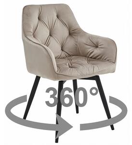 Stolica Jork 360 - Dark beige