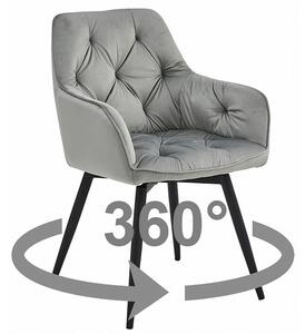 Stolica Jork 360 - Light grey