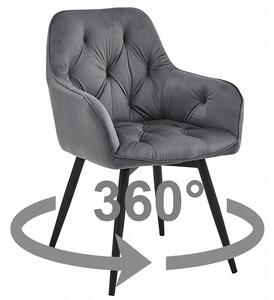 Stolica Jork 360 - Dark grey