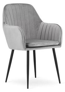 Stolica Lugo - velvet light - set od 4x