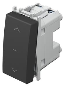 PREKIDAČ ZA ROLETE 1-0-2 16AX 250V~ 1M SB NT 10 crni