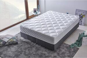 Woody Fashion Madrac, Bijela boja, Hybrid 90x190 cm Single Size Soft and Firm Mattress