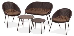 Vrtna garnitura - Amber caffe