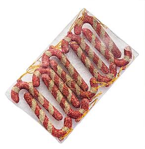 Božićni ukrasi - Candy cane 10 komada
