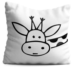 Dječji jastuk OYO Kids BW Giraffe, 40 x 40 cm