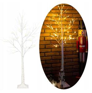 Božićna dekorativna LED breza 180cm