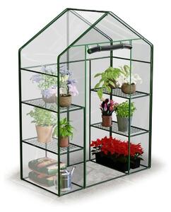 Garden staklenik s policama 140x71x195cm