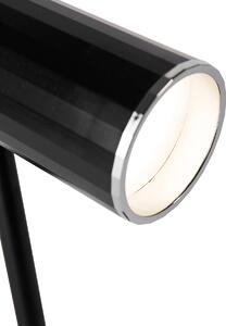 Stolna svjetiljka crna uklj. LED punjivu prigušivu u 3 koraka - Teleskop