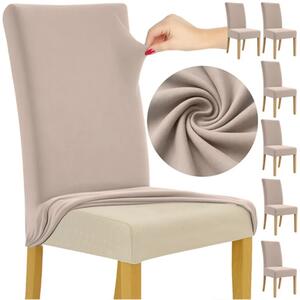 Set navlaka za stolice 6kom - Beige