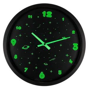 Analogni sjajni zidni sat 29cm Prostor