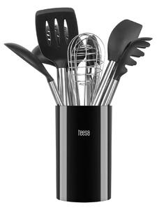 9 djelomični silikonski + inox kuhinjski pribor Akcija