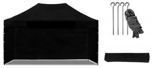 Sklopivi šator ( Pop-up) 3x4,5 m crni All-in-One