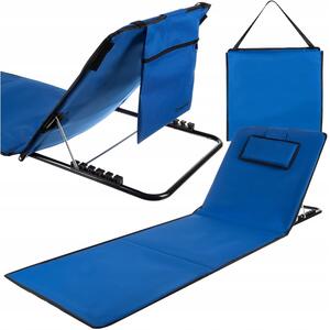Obloge Oxford Beach s podesivim naslonom + jastuk 150x50 cm