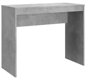 VidaXL Radni stol boja betona 90 x 40 x 72 cm od konstruiranog drva