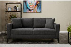 Atelier Del Sofa Dvosjed, Antracit Crno, Berlin - Anthracite, Black