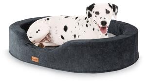 Brunolie Lotte, krevet za psa, jastuk za psa, perivi, ortopedski, protuklizni, prozračni, memorijska pjena, veličina L (100 x 20 x 80 cm)