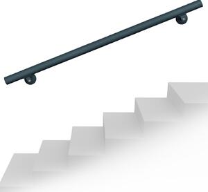 Ograda stubišta od nehrđajućeg čelika 100cm antracit