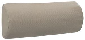 VidaXL Naslon za glavu za ležaljku smeđe-sivi 40x7,5x15 cm tekstilen