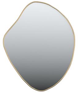 VidaXL Zidno ogledalo zlatna 60x50 cm