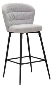 Mauro Ferretti Barska stolica BAR STOOL LOSANNA GREY SET 2 PZ cm 52X59X108