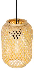 Orijentalna viseća lampa od bambusa 3 svjetla - Yvonne
