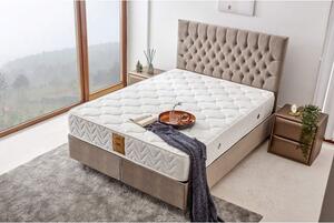 Woody Fashion Madrac, Bijela boja, Relax 140x190 cm Double Size Luxury Middle Firm Mattress