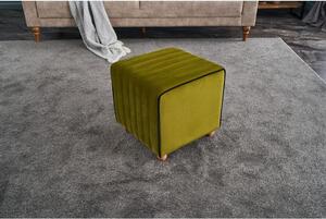 Atelier Del Sofa Tabure, zelena, Mona Puf - Green