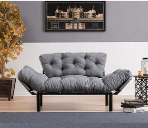 Atelier Del Sofa Dvosjed na razvlačenje NITTA siva, Nitta - Grey