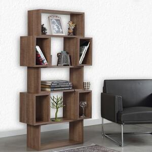 Woody Fashion Polica za knjige, Box - Dark Oak