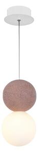 Klausen 111048 - Luster na sajli STRING 1xG9/4W/230V ružičasta