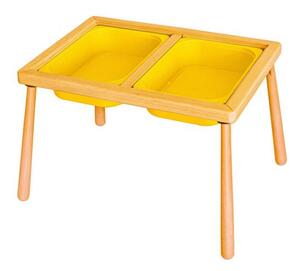 Woody Fashion Dječji stol Table - Yellow