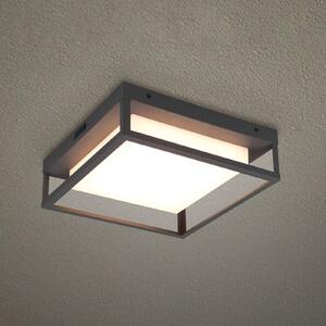 LED vanjska stropna svjetiljka Witham IP54, CCT, antracit