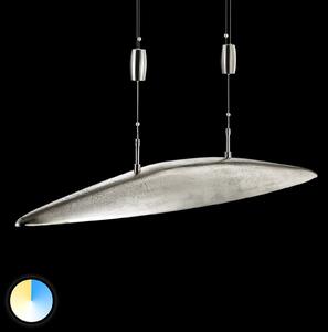 FISCHER & HONSEL LED visilica Shine boja svjetla podesiva, prigušiva, Metalik, Dnevni boravak/blagovaonica, Metal