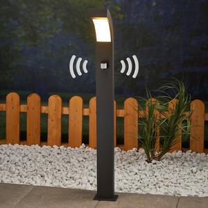 Lucande LED staza Lennik, senzor, 100 cm, antracit