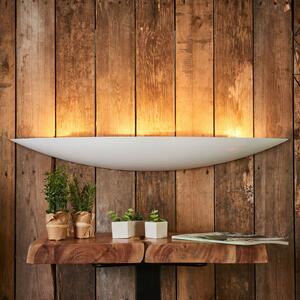 Lindby zidna lampa Tommi, bijela, gips, 100 cm, E14, mogućnost bojanja, prigušiva, Bijela, Dnevni boravak/blagovaonica, Gips / glina