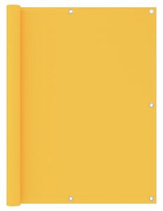 Balkonski zastor žuti 120 x 500 cm od tkanine Oxford - Žuta / 120 x 500 cm
