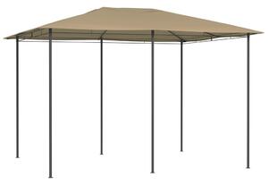 Sjenica 3 x 4 x 2,6 m smeđe-siva 160 g/m² - Tupe / 3 x 4 x 2.6 m
