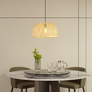 Lindby viseća svjetiljka Dabila, bambus, Ø 45 cm, E27