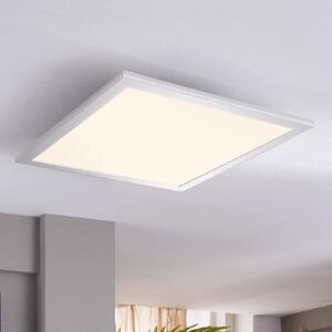 Lindby LED panel Livel, set od 2 komada, 4000 K, 40 x cm, srebrna, Metalik, Kuhinja, Plastika