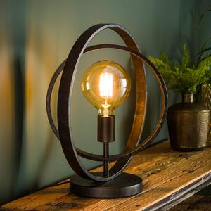Stolna lampa Ringelbach, antracit, jedna žarulja