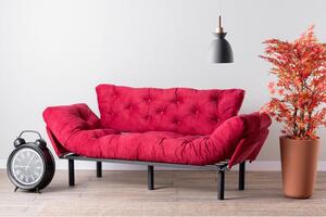 Atelier Del Sofa Trosjed na razvlačenje, Kesten, Nitta Triple - Maroon