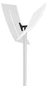 LED podna lampa Evolo CCT sa svjetlom za čitanje bijelo/crno