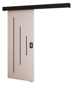 Zondo.hr Klizna vrata 90 cm Bethany Y (bijela mat + crna mat). Akcija -22%. 1043500