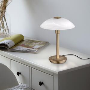 Stolna lampa Paul Neuhaus Enova, starinski mesing