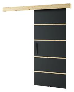 Zondo.hr Klizna vrata 90 cm Lovella (hrast artisan + crna mat). Akcija -20%. 1043547