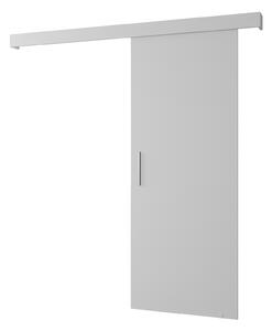 Klizna vrata 90 cm Sharlene I (bijela mat + bijela + srebrna)