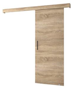 Zondo.hr Klizna vrata 90 cm Sharlene I (hrast sonoma + hrast sonoma + crna). Akcija -21%. 1043620
