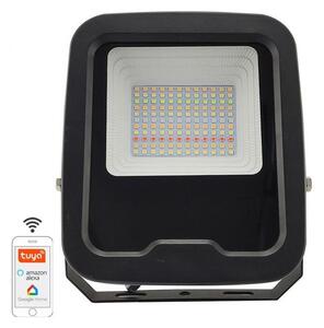 LED RGB Prigušivi reflektor LED/30W/230V 3000K-6500K Wi-Fi Tuya IP65